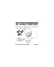 Kit vidéosurveillance 8 caméras solaires UHD 2K Wifi un écran LCD 10,1 récepteur enregistreur microSD 128 Go routeur 3G 4G WiFi