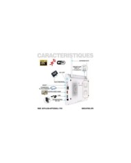 Kit vidéosurveillance WiFi 4 caméra solaire pilotable PIR Ultra HD avec écran LCD 10.1 récepteur enregistreur 1To