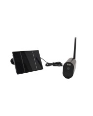Caméra 4G autonome solaire enregistrement HD 1080P détection PIR sur carte micro SD jusqu' à 128Go