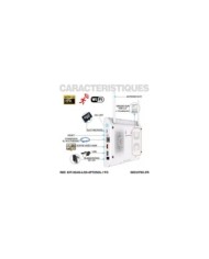 Kit vidéosurveillance 3G4G 4 caméras solaires pilotable PIR UHD écran LCD 10.1 enregistreur 1To routeur 3G4G WiFi