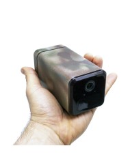 Caméra camouflage autonome solaire connexion 4G ou WiFi enregistrement HD 1080P détection PIR serveur cloud ou MicroSDHC 128 Go