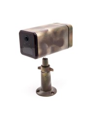 Caméra camouflage autonome solaire connexion 4G ou WiFi enregistrement HD 1080P détection PIR serveur cloud ou MicroSDHC 128 Go