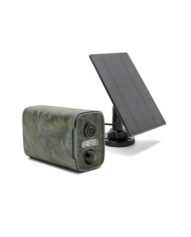 Caméra camouflage solaire WiFi 1080P vision nocturne invisible 128Go ultra longue autonomie détection de mouvement Caméra camouflage solaire WiFi 1080P vision nocturne invisible 128Go ultra longue autonomie détection de mouvement