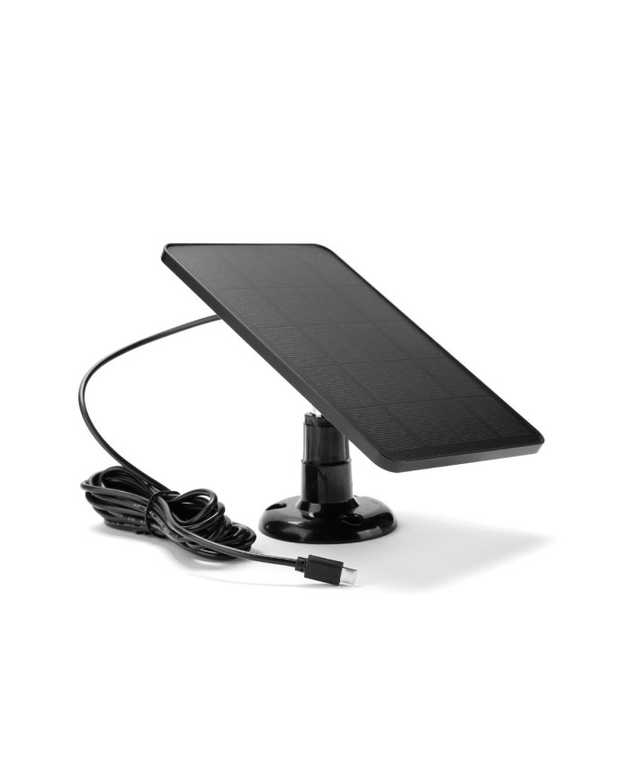 Panneau solaire 5W pour caméra de chasse connexion USB-C longueur 3 mètres
