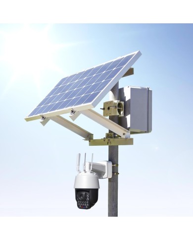 Kit vidéosurveillance 24h sur 24h caméra 4G 4K pilotable solaire Zoom X36 autonome waterproof 128Go Kit vidéosurveillance 24h sur 24h caméra 4G 4K pilotable solaire Zoom X36 autonome waterproof 128Go
