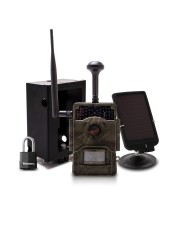 Caméra de chasse solaire box HD 1080P IR invisible GPS GSM 4G alerte Caméra de chasse solaire box HD 1080P IR invisible GPS GSM 4G alerte