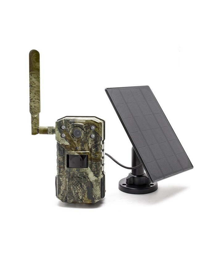 Caméra solaire de chasse 4G vidéo UHD 2K et photo 14 Mpx vision nocturne longue autonomie audio vidéo en direct détection de mou Caméra solaire de chasse 4G vidéo UHD 2K et photo 14 Mpx vision nocturne longue autonomie audio vidéo en direct détection de mou
