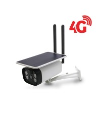 Caméra solaire IP GSM 4G HD 1080P, waterproof, Infrarouge, accès à distance via iPhone, Android et PC