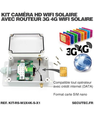 Kit vidéosurveillance 4G autonome solaire avec une camera solaire wifi ultra grand angle double objectifs UHD 4K 8MP sirène Kit vidéosurveillance 4G autonome solaire avec une camera solaire wifi ultra grand angle double objectifs UHD 4K 8MP sirène