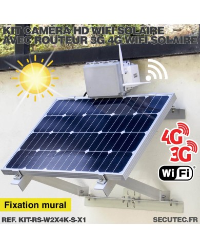 Kit vidéosurveillance 4G autonome solaire avec une camera solaire wifi ultra grand angle double objectifs UHD 4K 8MP sirène Kit vidéosurveillance 4G autonome solaire avec une camera solaire wifi ultra grand angle double objectifs UHD 4K 8MP sirène