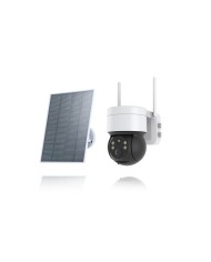 Caméra pilotable solaire IP WIFI UHD 2K 4Mpx waterproof infrarouge detection humaine accès à distance via iphone android detecti Caméra pilotable solaire IP WIFI UHD 2K 4Mpx waterproof infrarouge detection humaine accès à distance via iphone android detecti