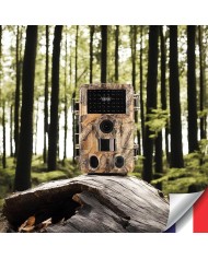 Camera de chasse autonome photo 32 Mpx vidéo audio Full HD vision nocturne invisible étanche IP66 pour la surveillance en extéri