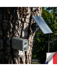 Camera camouflage 4G solaire UHD 2K infrarouge invisible ultra longue autonomie detection de mouvement et humaine 128Go Camera camouflage 4G solaire UHD 2K infrarouge invisible ultra longue autonomie detection de mouvement et humaine 128Go