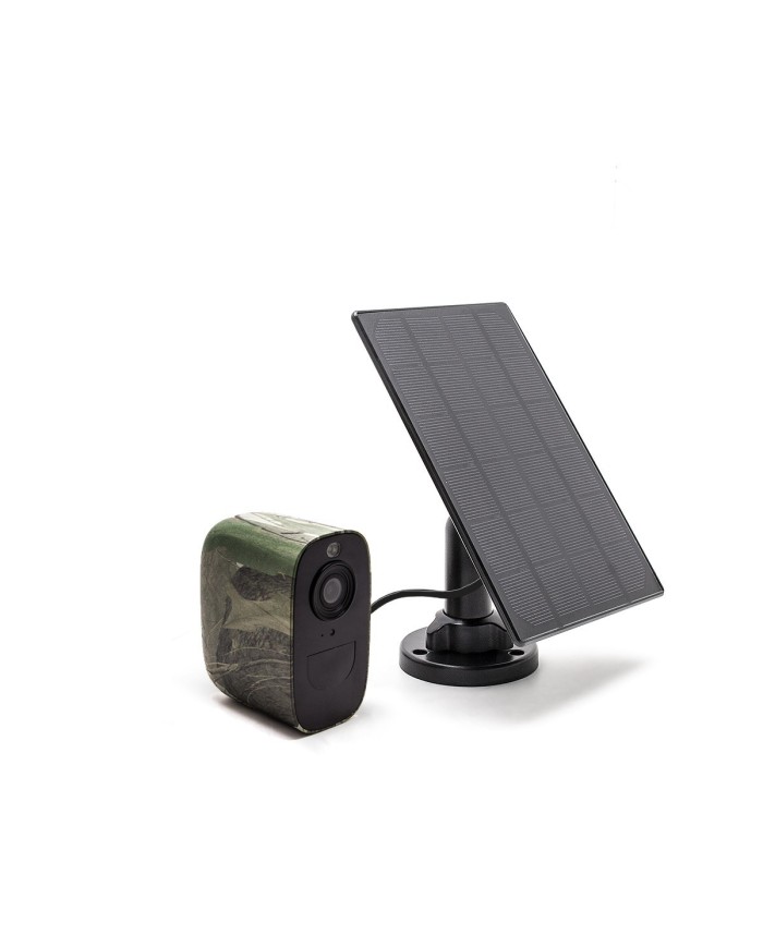 Camera camouflage solaire 4G UHD 2K IR invisible très longue autonomie detection humaine et de mouvement 128Go